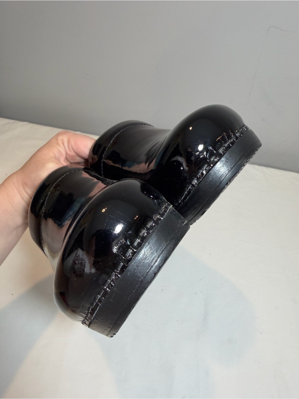 New Dansko professional black patent leather slip on clogs size 41 - Picture 6 of 11